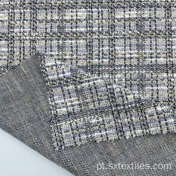 Jacquard tricotado Terylene Bleed Fancy Tweed Ploth